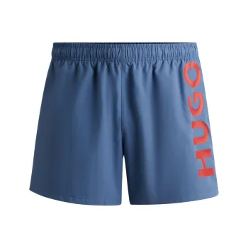 HUGO BOSS Logo Print Swim Shorts