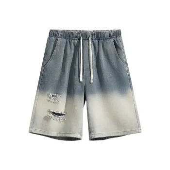 ZMOH Denim Shorts Unisex Couple's