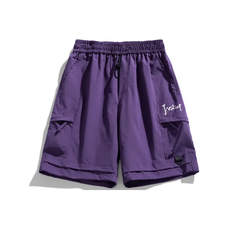Warrior Huichao Riding The Wind Collection Cargo Shorts Unisex-20