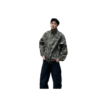CORNILOT Jackets & Coats Unisex Green Camouflage