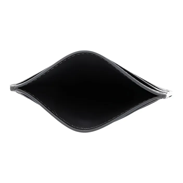 MCM Artificial Leather Coin Purse, Card Holder Mini Unisex Black-4