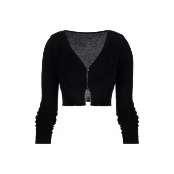 Jacquemus FW21 Slim Fit Sweater Women's Black