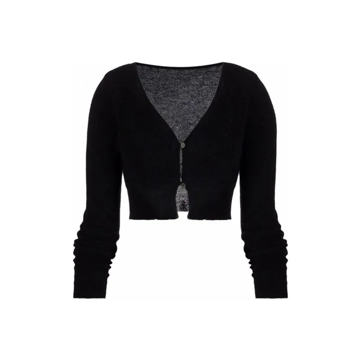 Jacquemus FW21 Slim Fit Sweater Women's Black-0