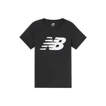 New Balance Set in Sleeve T Shirt Women's Black