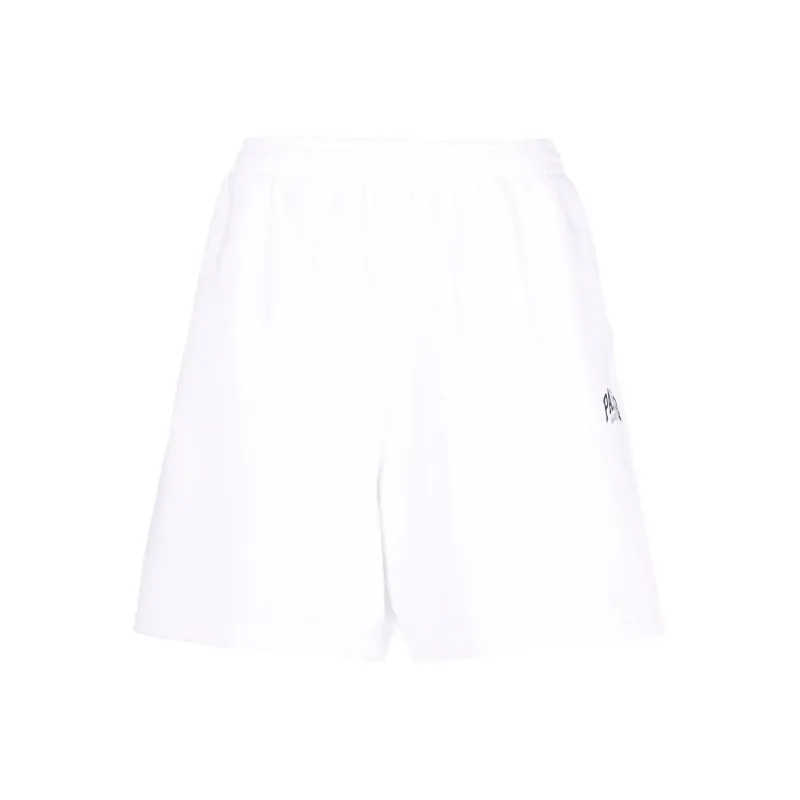 Balenciaga Casual Shorts Regular Fit Unisex White-0