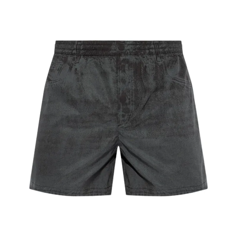 DIESEL Ken 37 Dnm Mid Length Swim Shorts-0