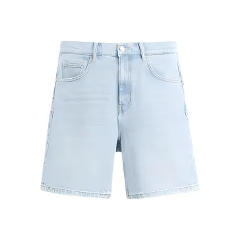 ZARA Denim Shorts Men's Light Blue