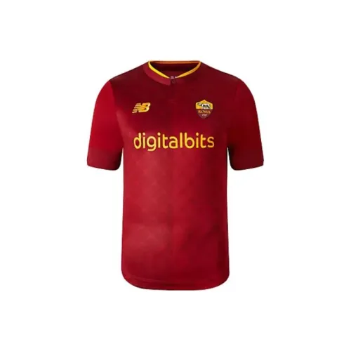 New Balance AS Roma 22-23 Soccer Jerseys Men's Red