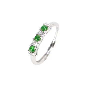 GUANFEI Ice Glutinous Jadeite Rings Women's
