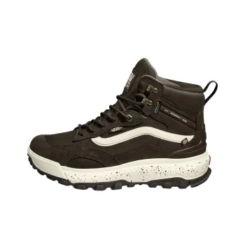 Vans Anti Slip Wear Resistant High Top Trail Running Shoes Unisex Brown