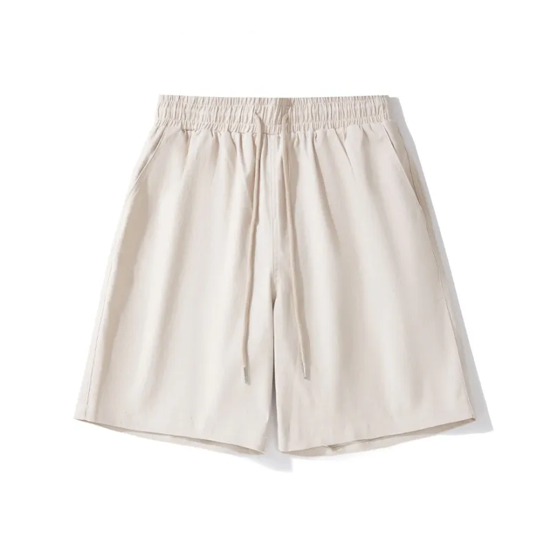 I'm David Casual Shorts Unisex Khaki-0