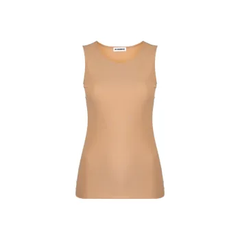 JIL SANDER Round neck Tank Top