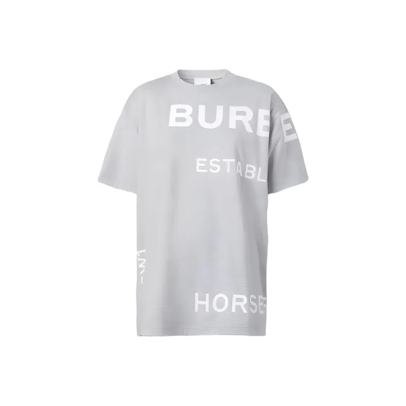 Burberry T Shirts Women's Light Heather Gray-0