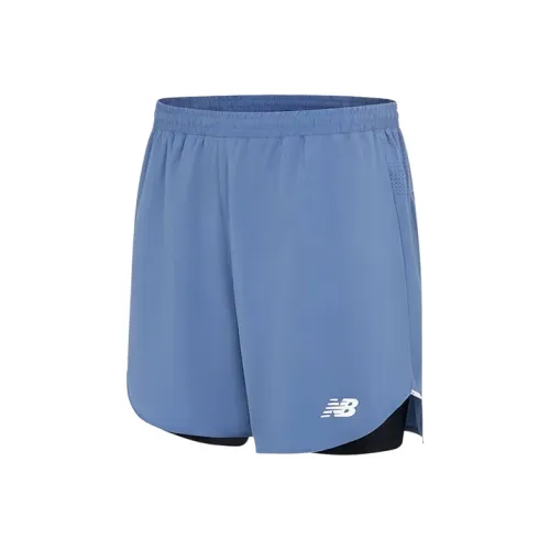 New Balance Q Speed Fuel Casual Shorts Men Blue