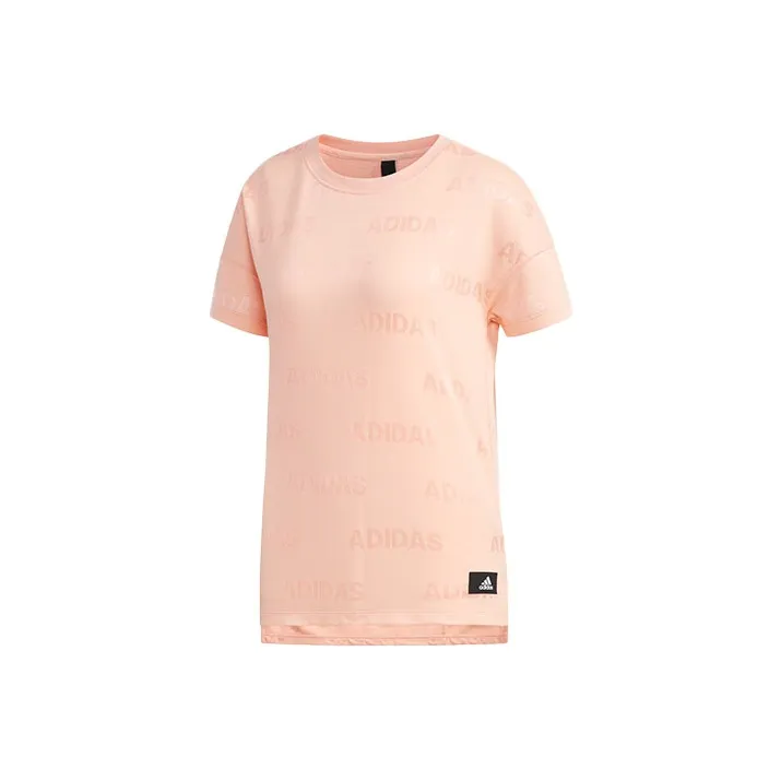 Adidas T Shirts Women's Pink-0
