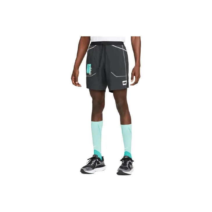 Nike Dri FIT Stride D.Y.E. Casual Shorts Men's Gray-0