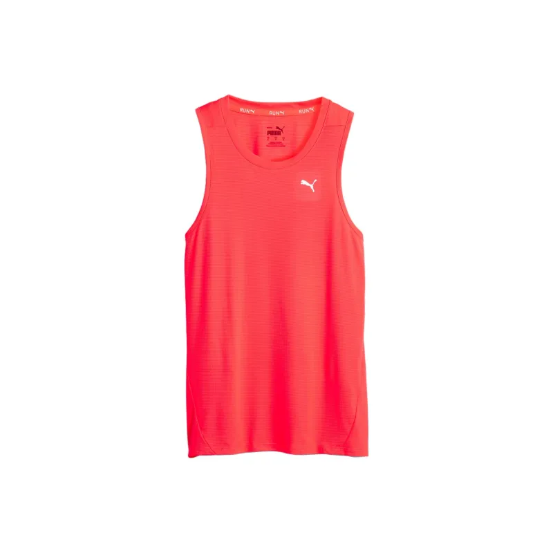 PUMA T7 Run Favourite Women's Running Tank Top Tank Tops Women's Orange Red-0