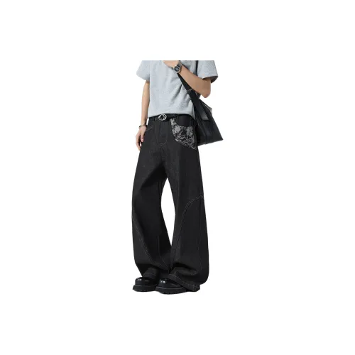 TELENT Jeans Unisex Black