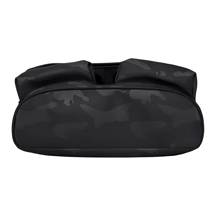 DOSRFINI Nylon Shoulder Bag Regular Men's Black Camouflage-2