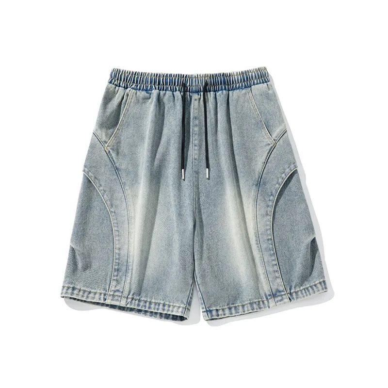 HOZZS Denim Shorts Unisex-3