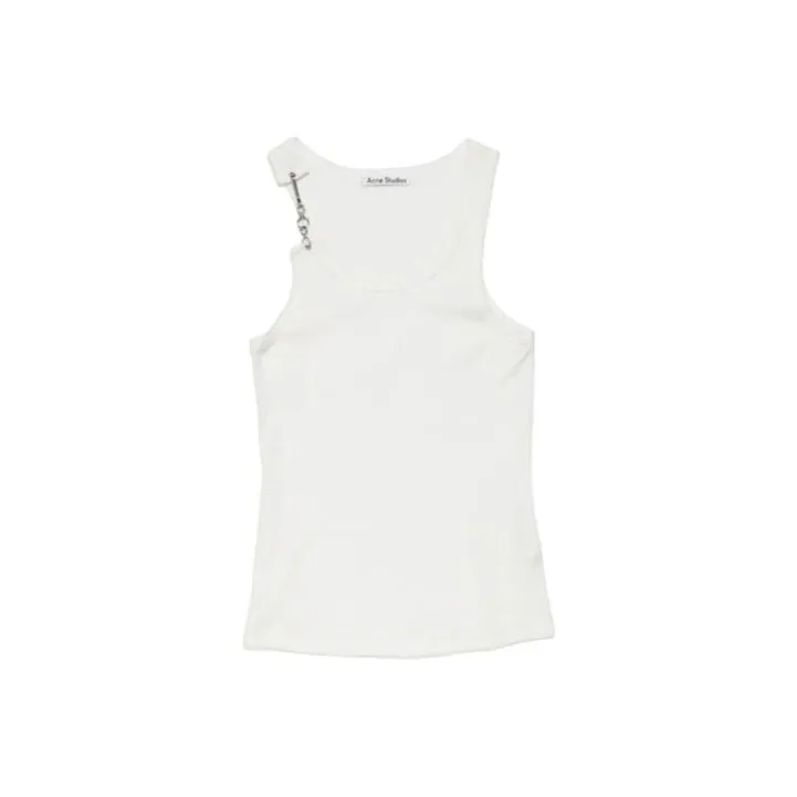 Acne Studios SS24 Tank Tops Women's White-0