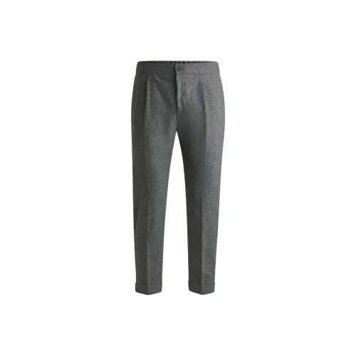 HUGO BOSS Stretch Flannel Tapered Fit Trousers