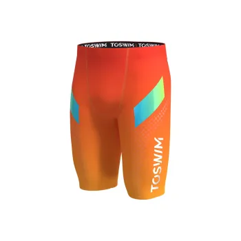 TOSWIM Swimming Shorts Men's [Orange Storm]