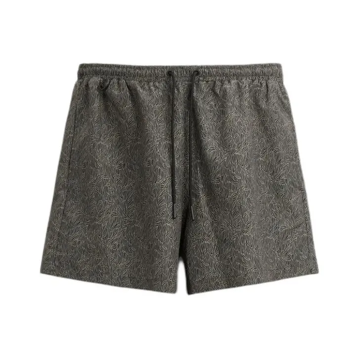 ZARA Swimming Shorts Men Brown-0