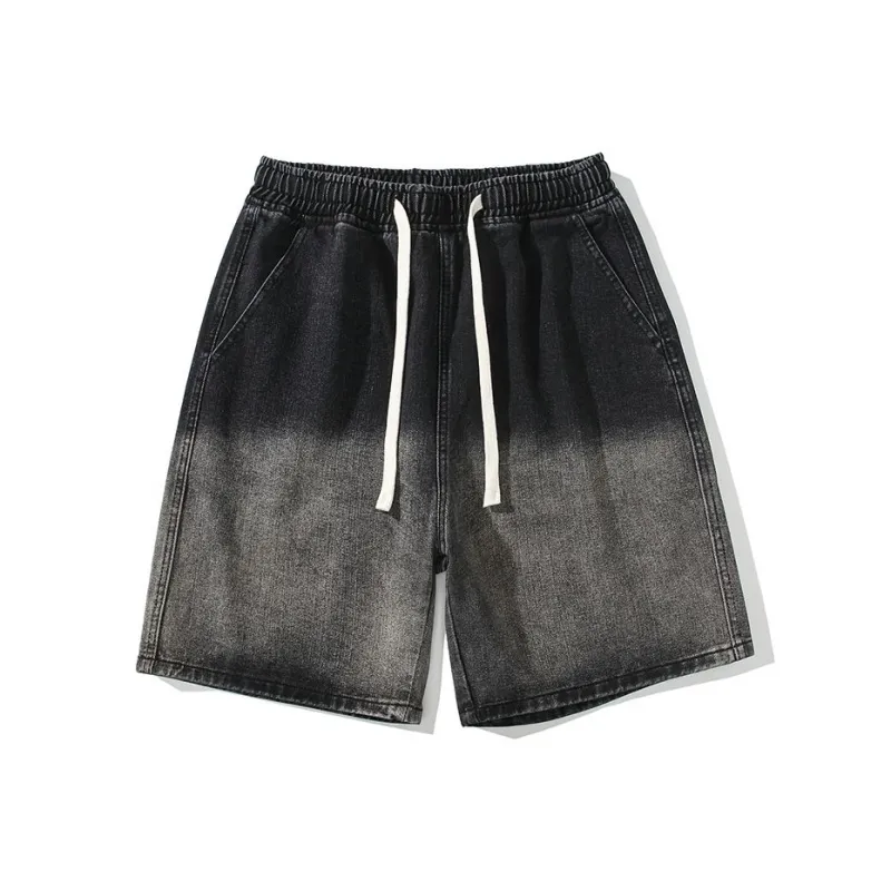 NVRFRGT Denim Shorts Unisex-0