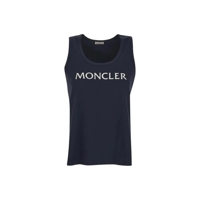 Moncler Tank Tops Women's Blue-0