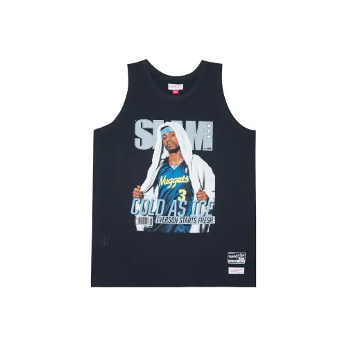 Mitchell & Ness x SLAM Basketball Jerseys Men's Black