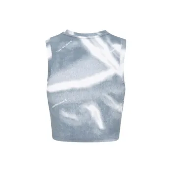 CALVIN KLEIN Tank Tops Women's Gray