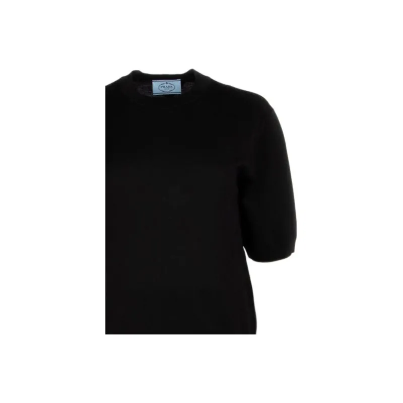 PRADA Crop Tops Women's Black-2