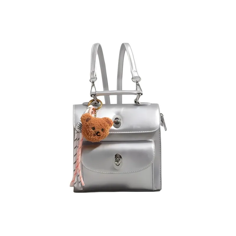 RKM PU Backpack Women's Multicolor-8