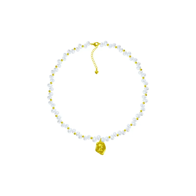 CFFRYY Pearl Necklaces Women's-0