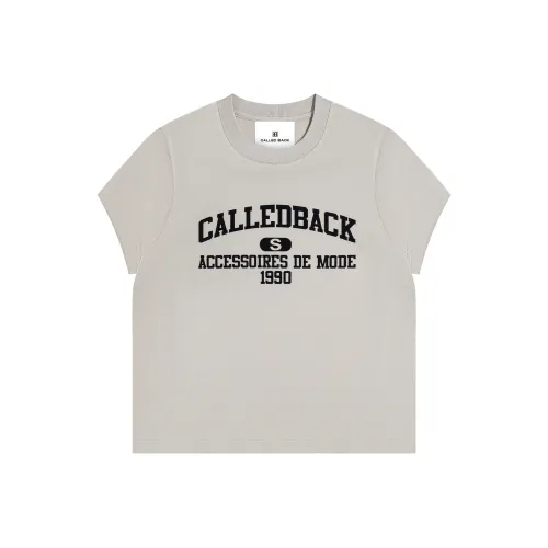 CALLED BACK T Shirt Women's Gray