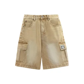 FAR BACK Denim Shorts Unisex