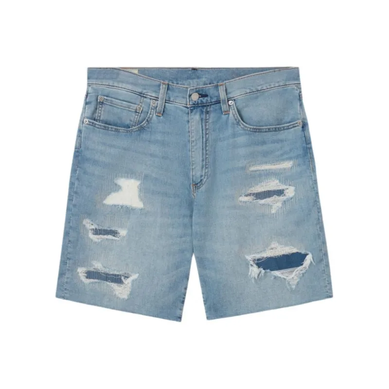 Levi's Denim Shorts Men's Light Blue-0