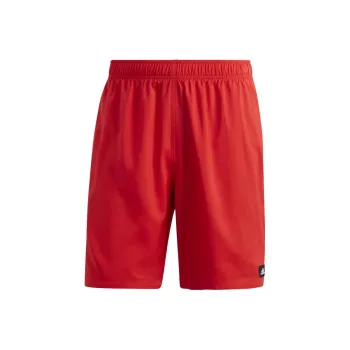 Adidas Solid Clx Classic-Length Swim Shorts Swimming Shorts Men's Red