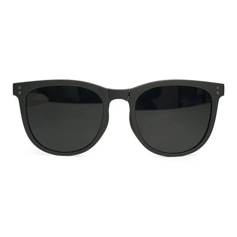 HELEN KELLER TR/Memory Plastic Round Sunglasses Unisex-1