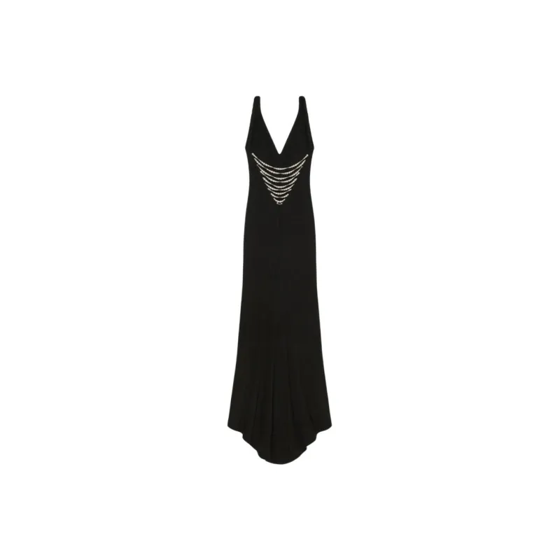 Givenchy Slip Dresses Women's Black-1