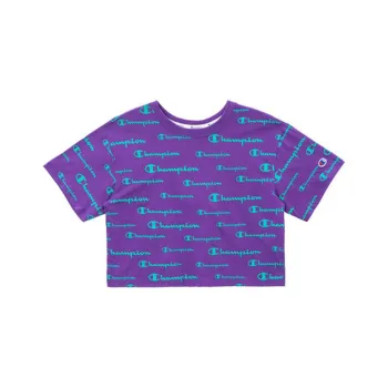 Champion T-Shirt Women's Purple Japan Version
