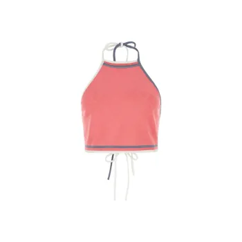 FENDI Logo Jacquard Halterneck Top