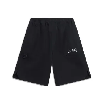 LiNing Sports Lifestyle Collection Sports Fashion Collection Casual Shorts Men's Black