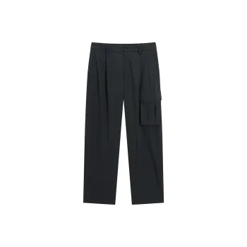 PEACEBIRD MEN Casual Pants Men's Black, Batch 1