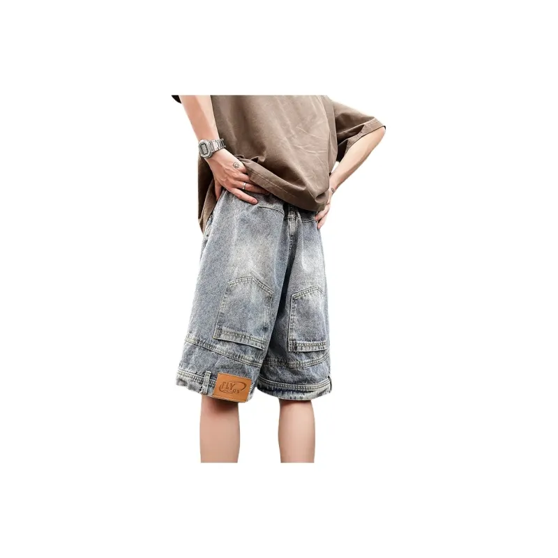 DJ.SPIRIT Denim Shorts Unisex-2
