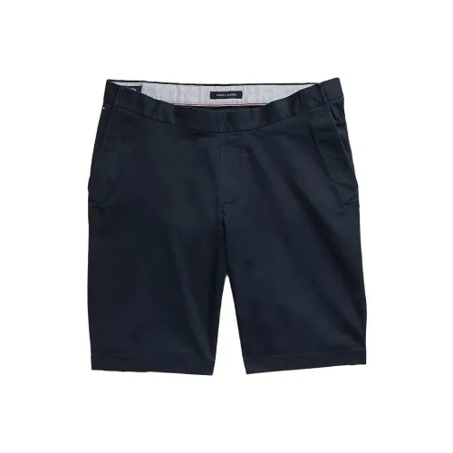 Tommy Hilfiger Seated Fit Classic Short Bottoms Desert Sky Casual Shorts Men's Marine Blue