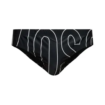 MOSCHINO Logo Printed Stretched Swim Briefs