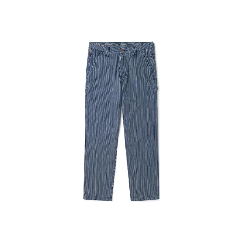 WRANGLER Casual Pants Men's Blue White Stripes-0