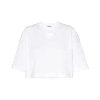 PRADA Crop Tops Women's White